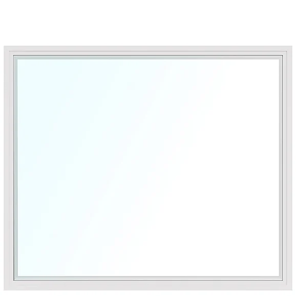 Riverside Furniture Rosalie Dresser Mirror in White Caps 30761