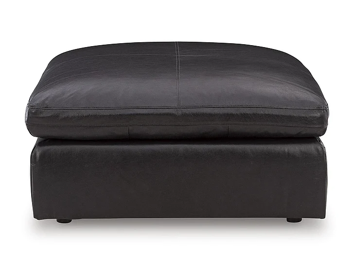 Emilia Oversized Accent Ottoman in Black 3090208