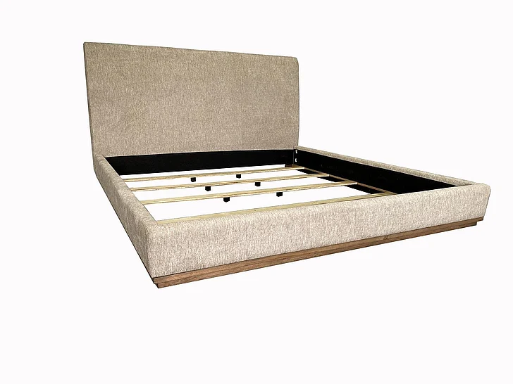 Emma Mason Signature Aurelia Queen Platform Bed in Latte