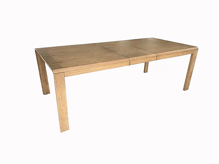 Emma Mason Signature Aurelia Leg Dining Table W/ Leaf in Latte
