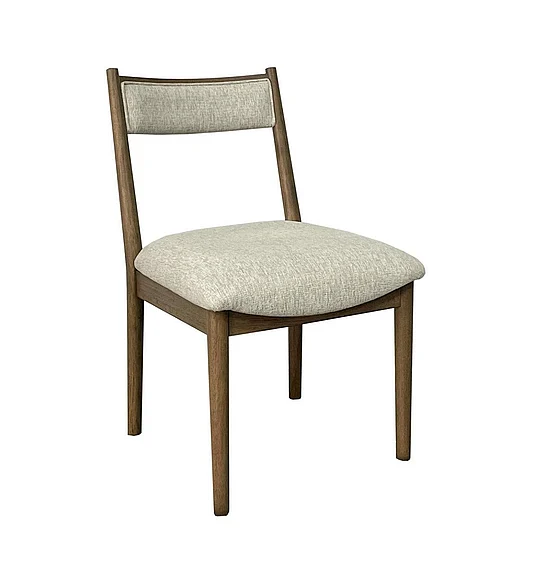 Emma Mason Signature Aurelia Latte Cresent Chair in Latte