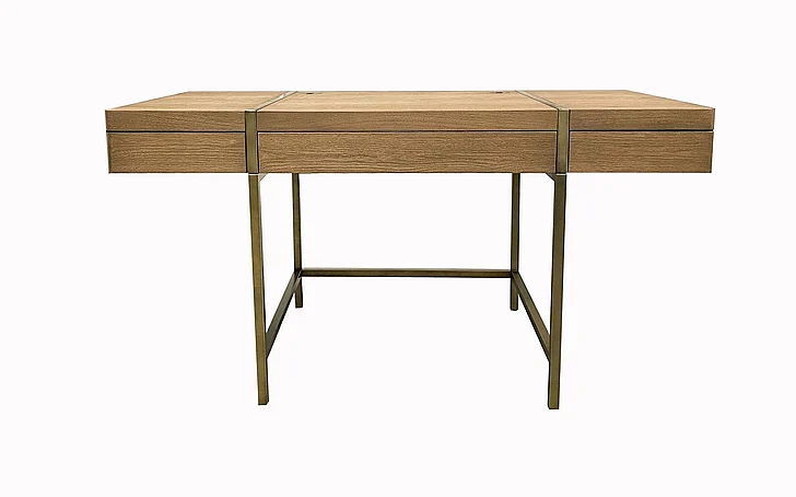 Emma Mason Signature Aurelia Writing Desk W/ USB in Latte