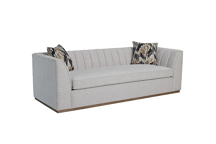 Emma Mason Signature Aurelia Channel Sofa in Ocean
