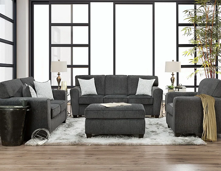 Peak Living 3100 2pc Living Room Set in Tofino Kohl CUSTOM ITEM