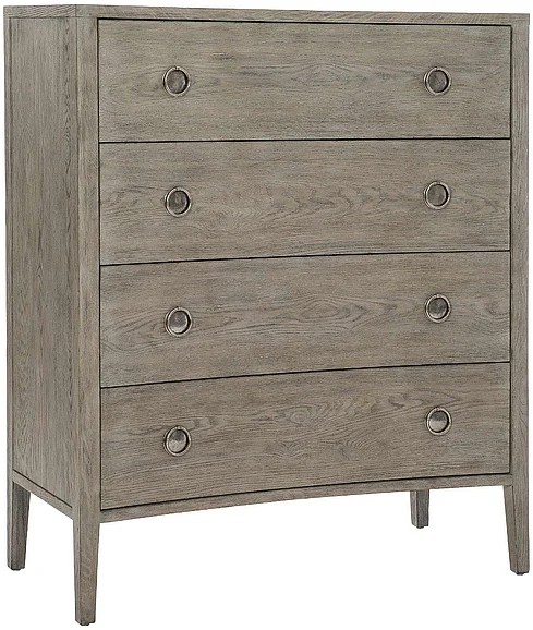 Bernhardt Albion Tall Drawer Chest in Pewter 311-117 PROMO