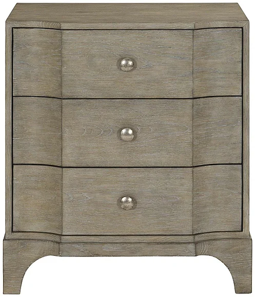 Bernhardt Albion Nightstand in Pewter 311-220 PROMO