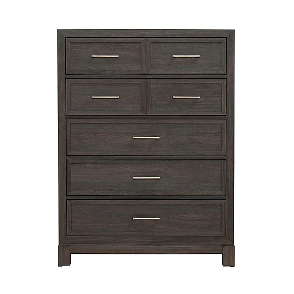 Liberty Furniture Modern Edge 5 Drawer Chest in Caffe 313-BR41