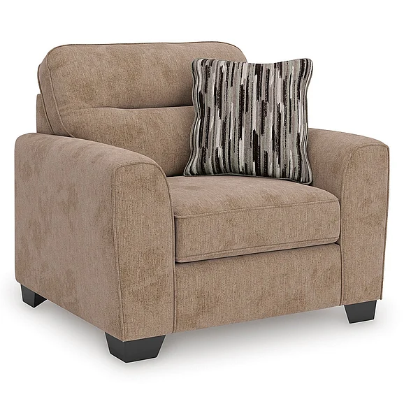 Olten Oversized Chair in Mocha 3130423