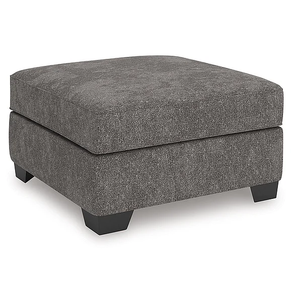 Olten Oversized Accent Ottoman in Graphite 3130508 FedEx/UPS