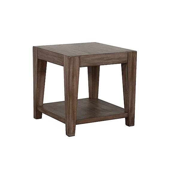 Sunny Design Doe Valley End Table in Buck Skin 3148BU-E