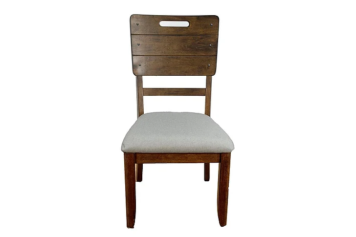 Emma Mason Signature Mariposa Tray Dining Chair (Set of 2) in Spice Brown
