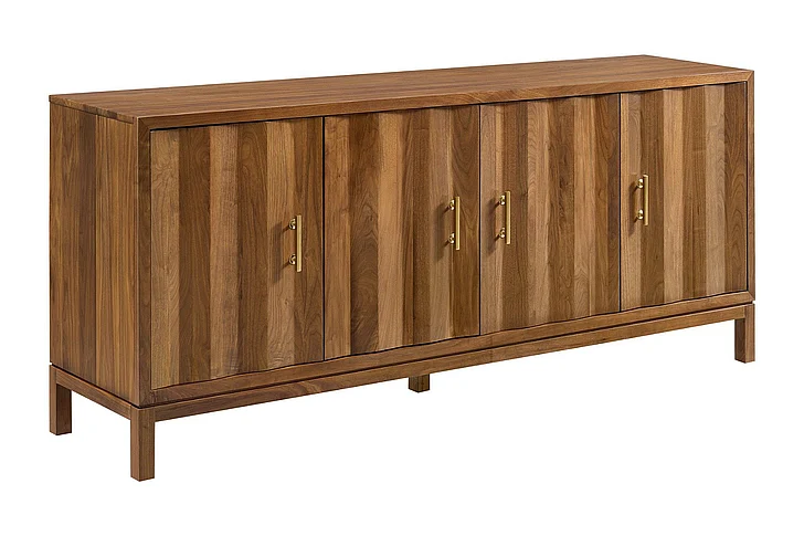Kincaid Monogram Walnut Console in Walnut 315-586