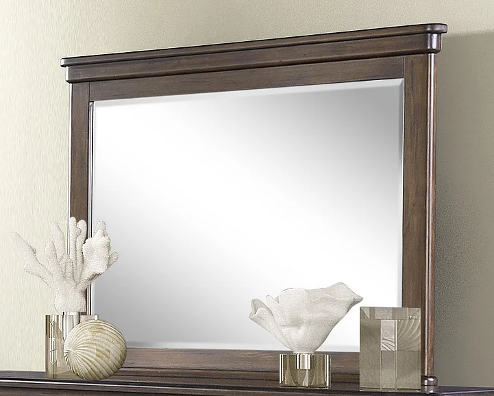 Emma Mason Signature Mariposa Landscape Mirror in Spice Brown