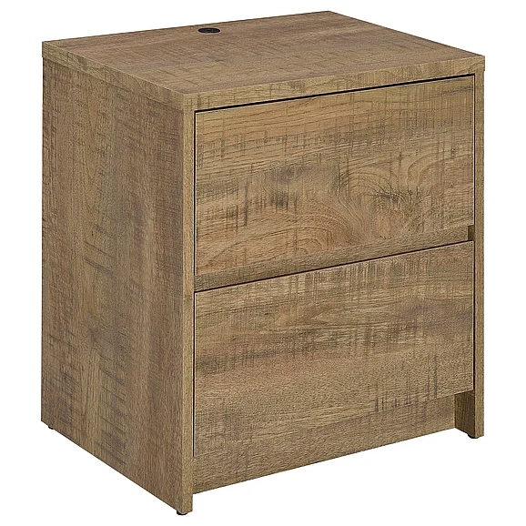 Coaster Westpark 2-Drawer Nightstand LED Lights and USB Mango 315902