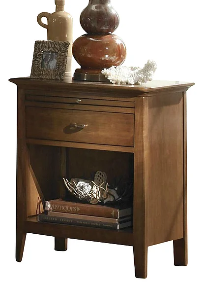 Kincaid Cherry Park Solid Wood Open Night Stand 63-143V CLOSEOUT