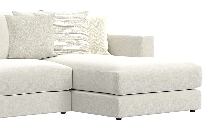 Jackson Furniture Amelia RSF Chaise in Chalk 316576/153311/163611