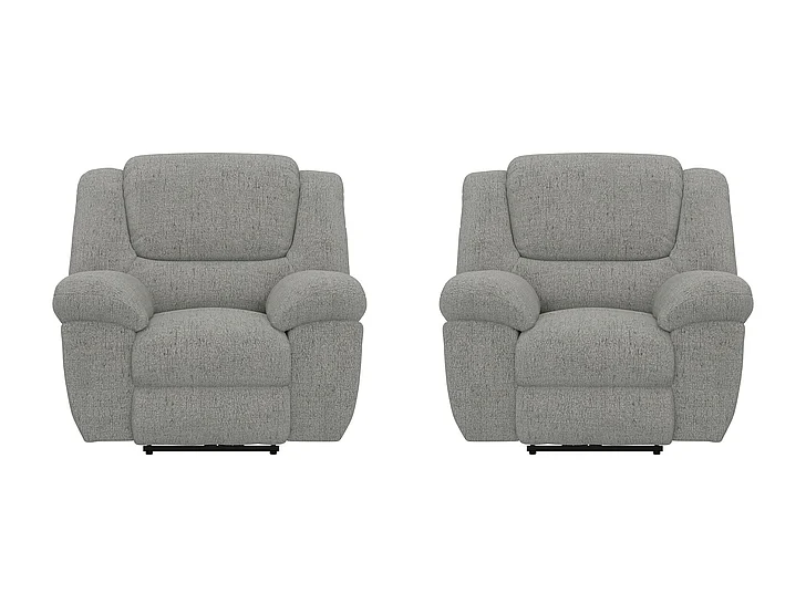 Catnapper Trifecta Power Wall Hugger Recliner in Nature 61650-4 (Set of 2)