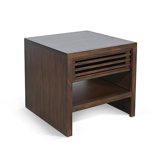 Sunny Designs End Table with Drawer in Coffee Bean 3192CB-E