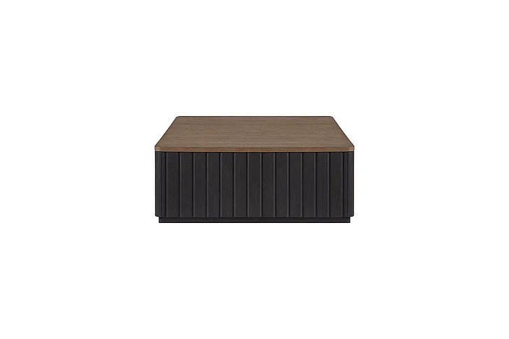 Emma Mason Signature Aurelia Channel Cocktail Table in Latte