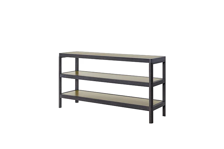 Emma Mason Signature Aurelia Channel Console Table in Latte