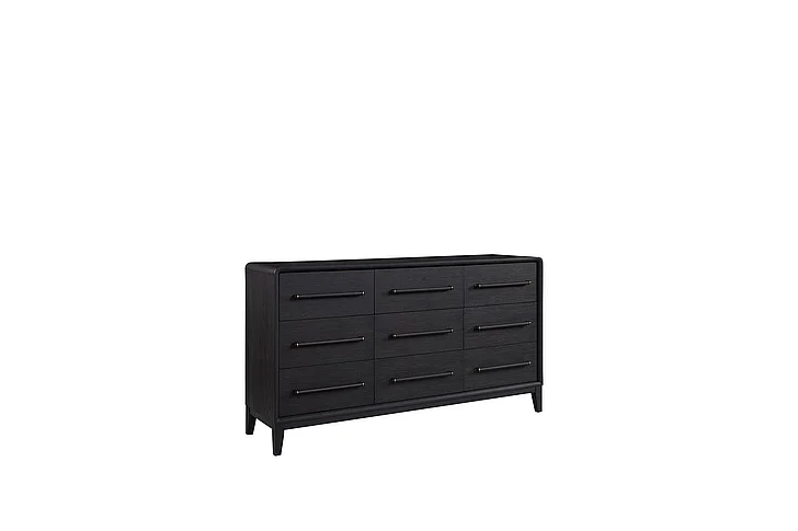 Emma Mason Signature Aurelia 9 Drawer Dresser in Peppercorn