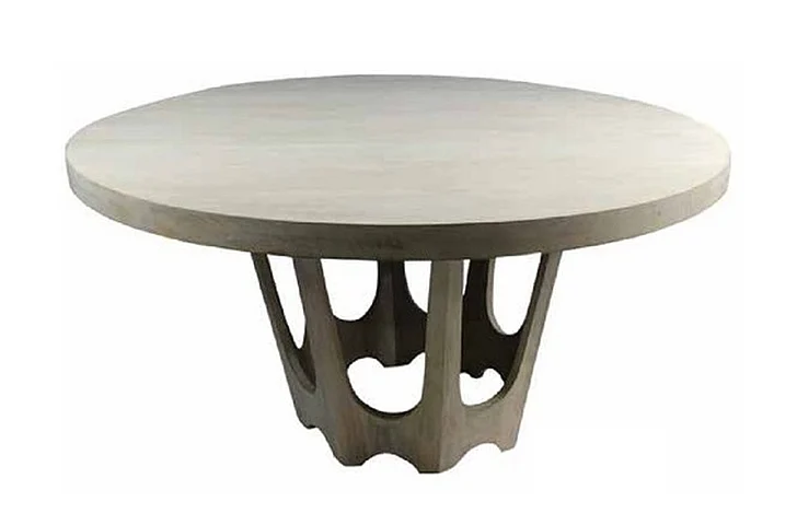 Meva Furniture Laurent Dining Table in Weather 32002001