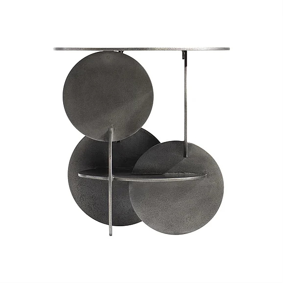Bernhardt Tribus Side Table in Graphite 321122