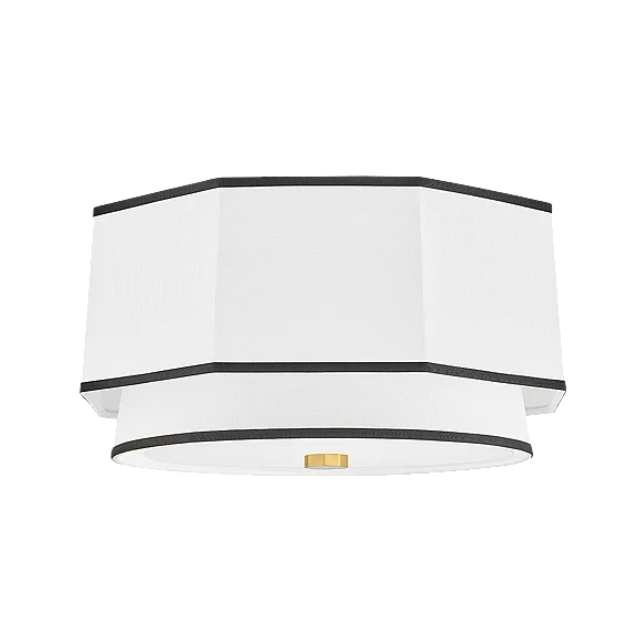 Hudson Valley Lighting Riverdale Flush Mount 3218-AGB