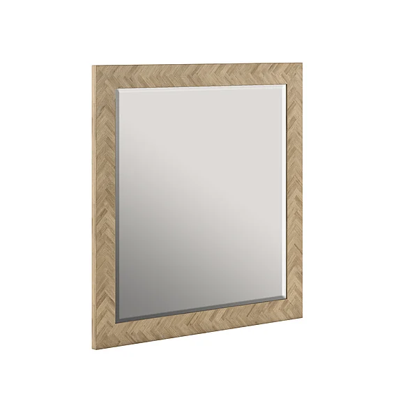 A.R.T. Furniture Garrison Square Mirror in Washed Oak 322121-1302 CLOSEOUT