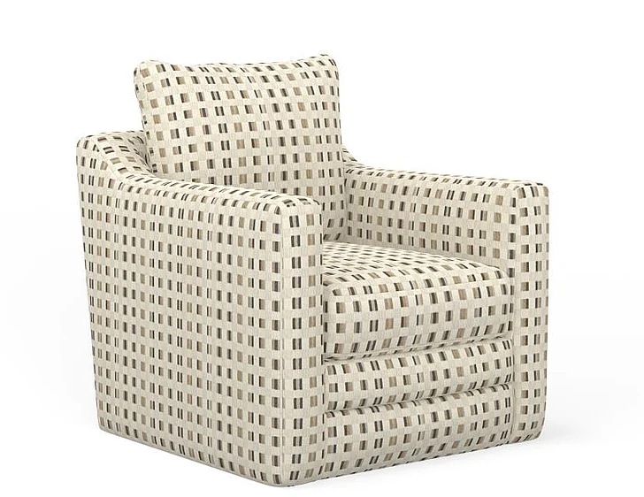 Corinthian 3600S Swivel Accent Chair in Coffee FGAC3236 EXPRESS