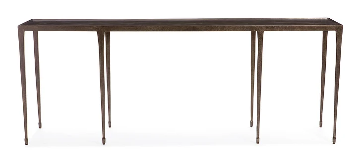 Bernhardt Interiors Halden Console Table in Blackened 323-913
