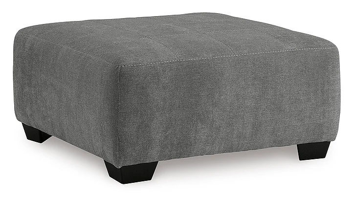 Birkdale Court Oversized Accent Ottoman in Gray 3240208 FedEx/UPS