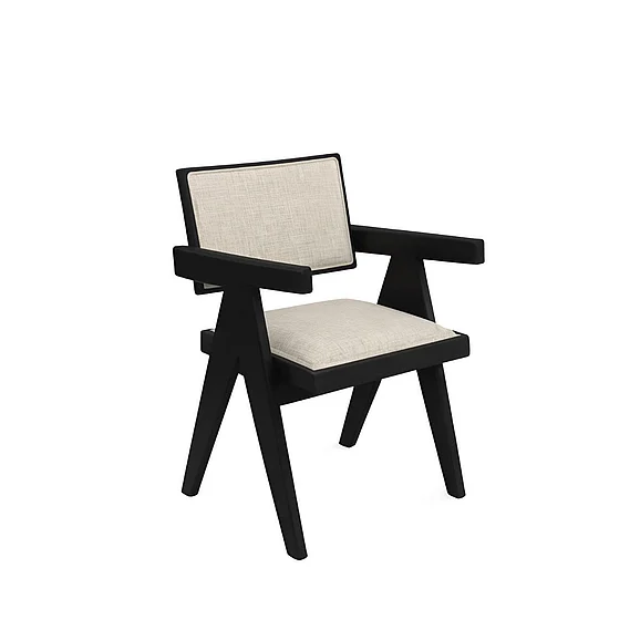 Alpine Furniture Raquel Side Chairs (Set of 2) in Black 3269BLK-02