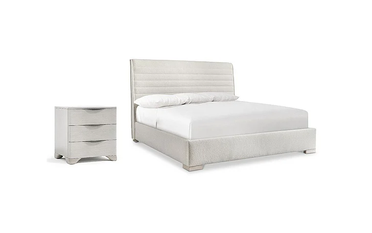 Bernhardt Sereno 2pc Panel Bedroom Set in Lutra