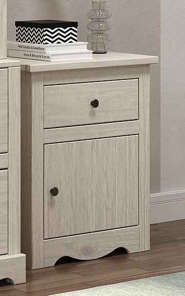 Pine Crafter Furniture Heartland Nightstand in Antique White 32X-Atq CLOSEOUT