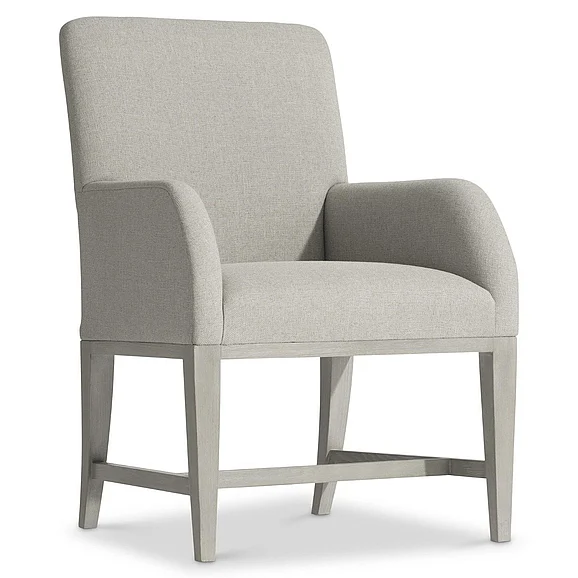 Bernhardt Cornelia Upholstered Arm Chair in Nebbia 331X44 (Set of 2)