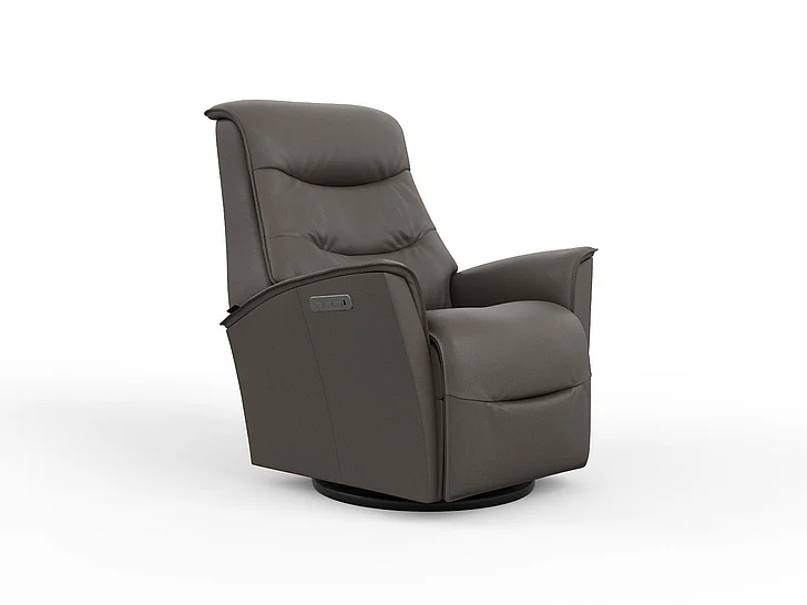 Fjords Relax Dallas Small Swing Relaxer Motorized in SL Stout CUSTOM ITEM