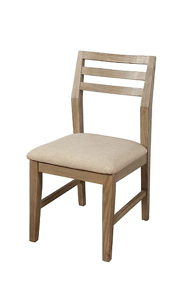 Alpine Furniture Aiden Side Chairs (Set of 2) in Weathered Natural 3348-02