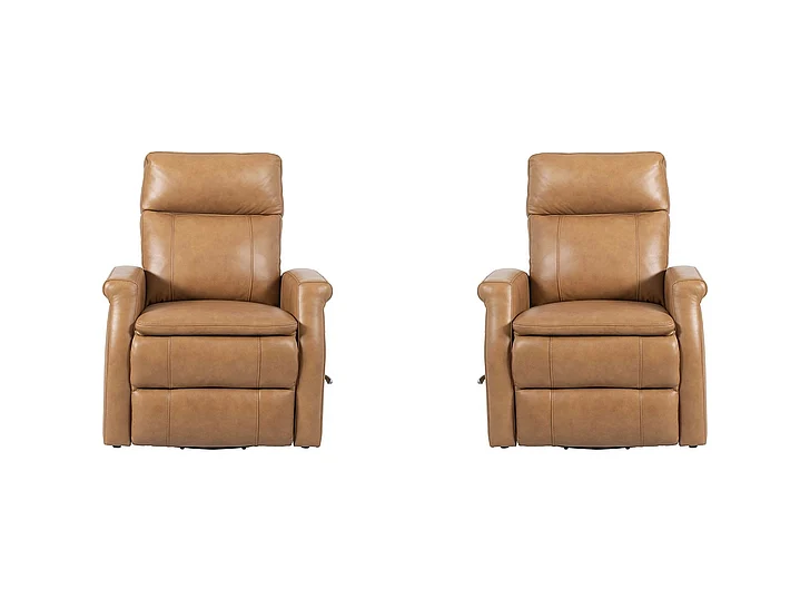 Parker Living Bristol Swivel Glider Recliner in Russet MBRS#812GS-RSST (Set of 2)