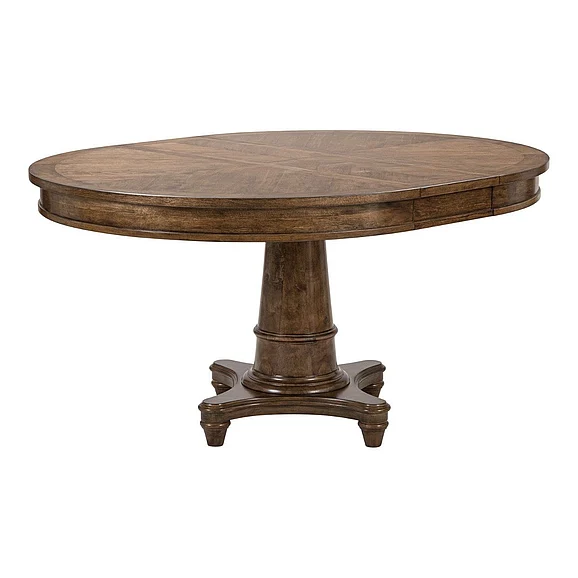 Liberty Furniture Harrison Heights Round Pedestal Dining Table 336-P4860;336-T4860