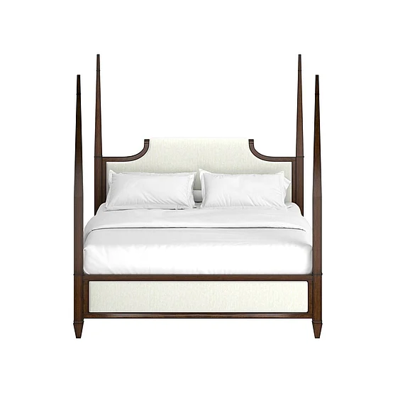A.R.T. Furniture Eave King Upholstered Bed in Hazelnut
