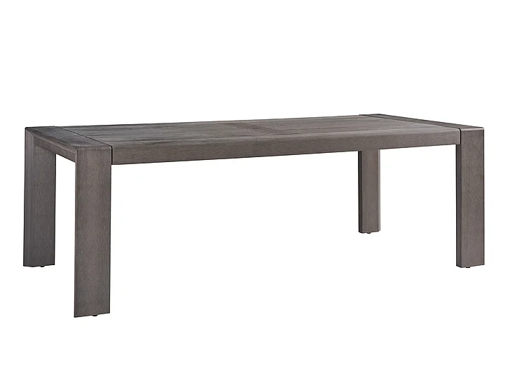 Tommy Bahama Outdoor Mozambique Rectangular Dining Table in Taupe/Gray 3370-877