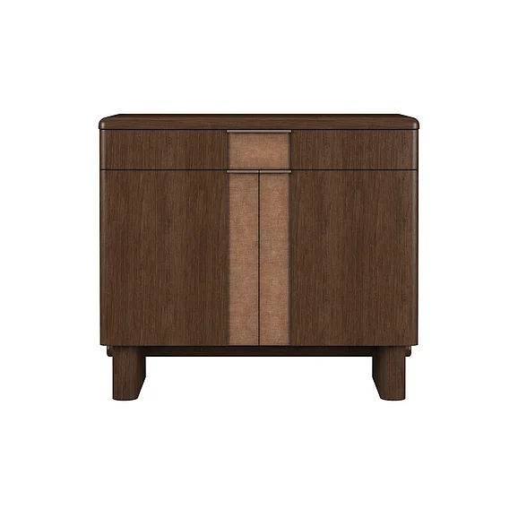 A.R.T. Furniture Verge Accent Door Chest in Handcrafted Walnut 337397-1960