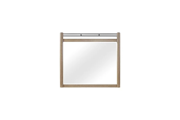 Emma Mason Signature Timog Park Poster Mirror in Sand