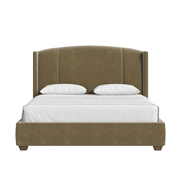 A.R.T. Furniture Harbor Queen Upholstered Bed in Camel