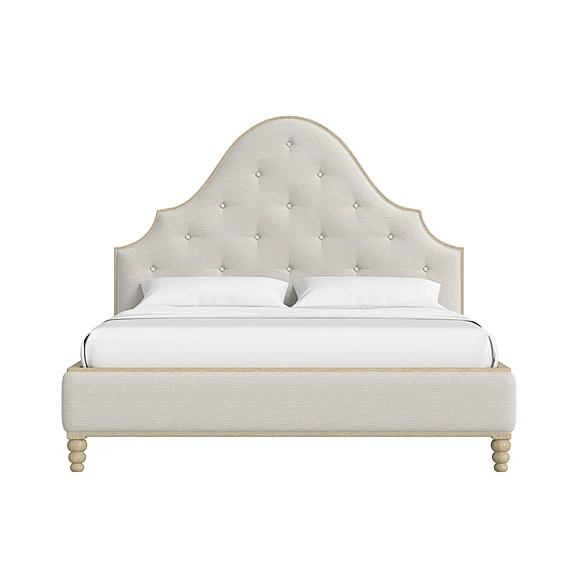 A.R.T. Furniture Haven Queen Upholstered Bed in Sundrenched Oak