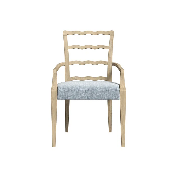 A.R.T. Furniture Haven Ladderback Arm Chair in Sun Oak (Set of 2) 339205-2325
