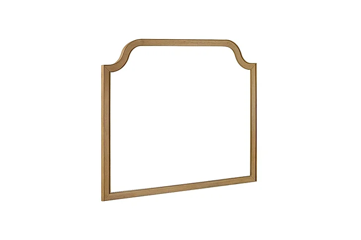 Emma Mason Signature Trinidad Shaped Landscape Mirror - Cashew