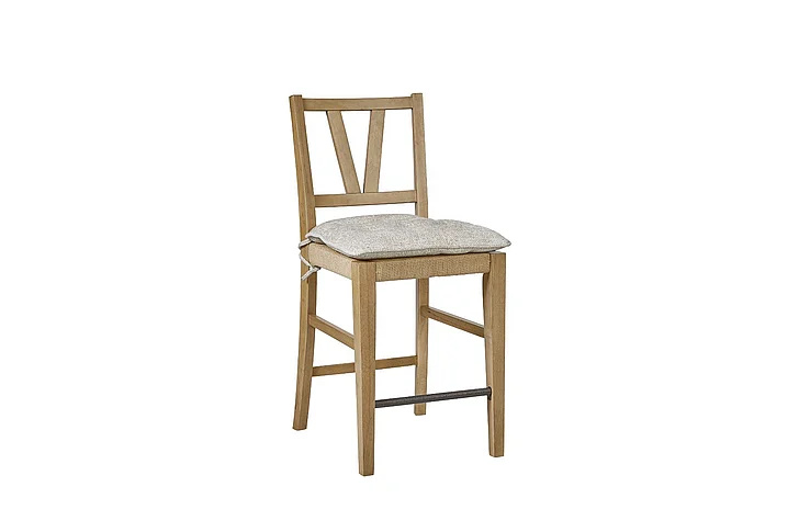 Emma Mason Signature Trinidad Counter Height Slat Back Chair - Cashew (Set of 2)