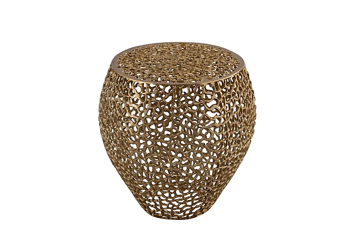 Galaxy Home ET3403-18 Coffee Table in Gold 601955552325